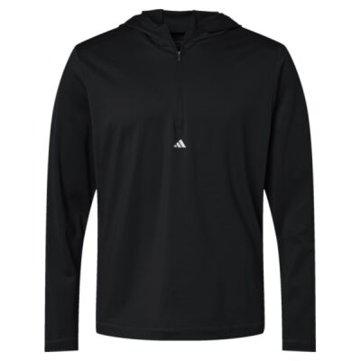 Men's Lightweight Quarter-Zip Hooded Pullover Thumbnail
