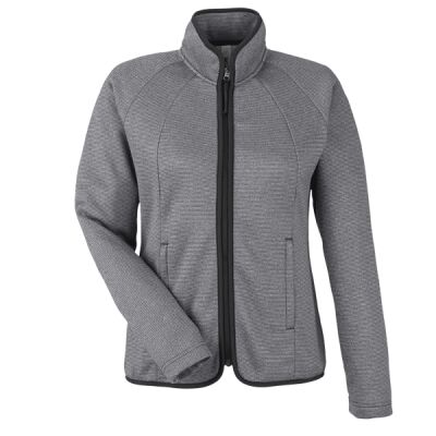 Women's Venture Heathered Stripe Full-Zip Thumbnail