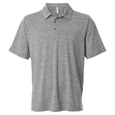 Men's Relay Heathered Stripe Polo Thumbnail
