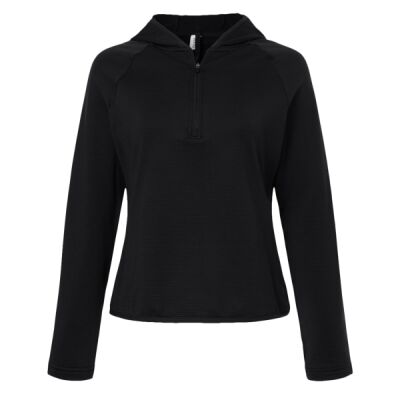 Women's Qualify Quarter-Zip Hooded Pullover Thumbnail