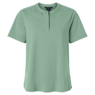 Women's Seaton Pebble Textured Polo Thumbnail