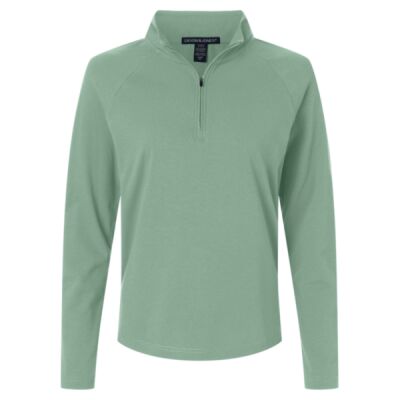 Women's Seaton Pebble Textured Quarter-Zip Pullover Thumbnail