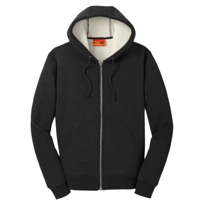 Heavyweight Sherpa Lined Hooded Fleece Jacket Thumbnail