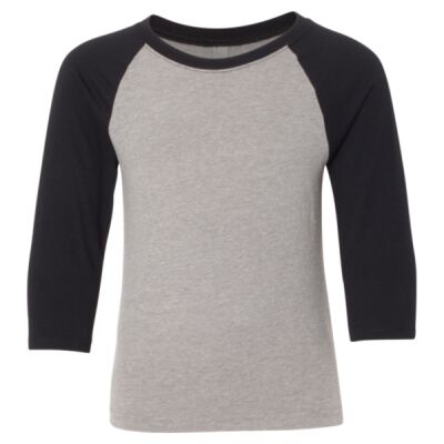 Youth CVC Three-Quarter Sleeve Raglan T-Shirt Thumbnail