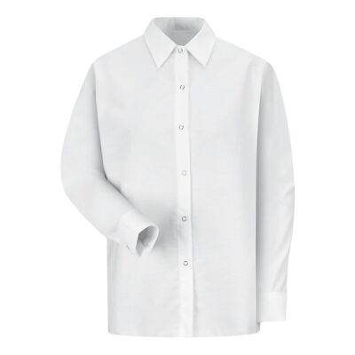 Women's Long Sleeve Specialized Pocketless Poplin Work Shirt Thumbnail