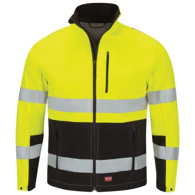 Men's Hi-Visibility Soft Shell Jacket Thumbnail