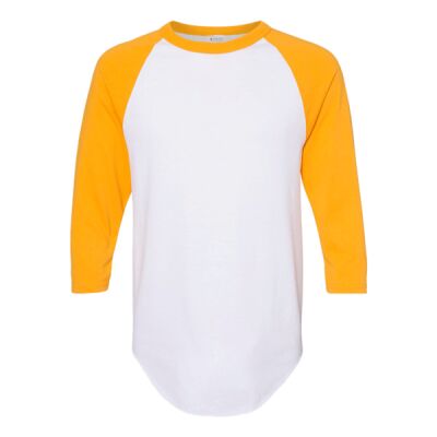 Three-Quarter Raglan Sleeve Baseball Jersey Thumbnail
