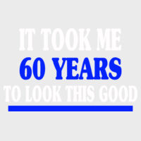 60 Years to look this good - Heavy Cotton Tank Top Design