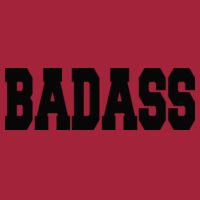 BADASS - 5 oz., 100% Heavy Cotton HD® Tank Design