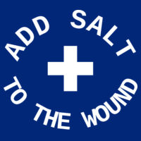 Add salt to the wound - Men's Premium Fitted Short-Sleeve V-Neck Tee Design