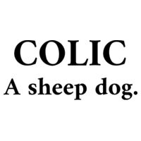 COLIC - Ladies' Combed Ringspun Jersey V-Neck T-Shirt Design