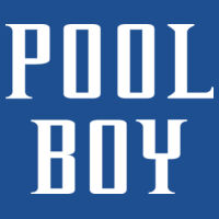 Pool Boy - Heavy Cotton Tank Top Design