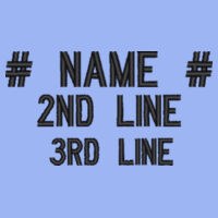 * Name - 2nd & 3rd line - Adult Restore 4.9 oz. Scrub Top Design