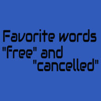 Favorite words - Unisex Jersey Short-Sleeve T-Shirt Design