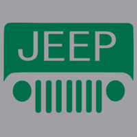 * JEEP Front (Color can be changed) - Adult 9.7 oz. Ultimate Cotton® 90/10 Pullover Hood Design