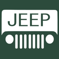 * JEEP Front (Color Can be Changed) - Adult 9.5 oz. Super Sweats® NuBlend® Fleece Pullover Hood Design