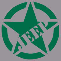 * Jeep Star - 9.5 oz., 50/50 Super Sweats® NuBlend® Fleece Quarter-Zip Pullover Design
