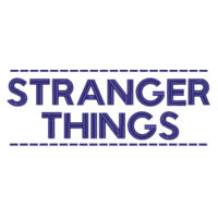 * Stranger Things - Unisex 3/4-Sleeve Baseball T-Shirt Design