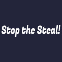 * Stop the Steal! - Adult NuBlend® Fleece Pullover Hooded Sweatshirt Design
