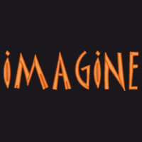 * IMAGINE - Unisex 7.8 oz., Ecosmart® 50/50 Pullover Hooded Sweatshirt Design