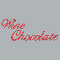 * Wine Chocolate - Ladies' Perfect Fit™ Shell T-Shirt Design