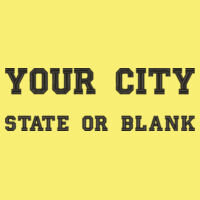 * YOUR CITY - Unisex 7.8 oz., Ecosmart® 50/50 Pullover Hooded Sweatshirt Design