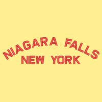 * Niagara Falls New York - Unisex 7.8 oz., Ecosmart® 50/50 Pullover Hooded Sweatshirt Design