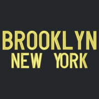 * Brooklyn New York - Adult DryBlend® Adult 9 oz., 50/50 Hooded Sweatshirt Design