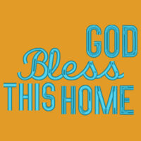 * God Bless This Home - FWD Fashion Ladies' Raglan Pullover Fleece Design