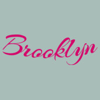 * Brooklyn -  - Ladies' Cropped Fleece Crew Design