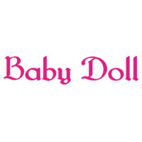 * Baby Doll - Youth 3/4-Sleeve Baseball T-Shirt Design