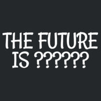 * THE FUTRUE IS ?????? - Adult Heavy Blend™ 8 oz., 50/50 Pullover Hooded Sweatshirt Design