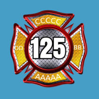 * SAC2-FB70011 - Emergency Maltese Cross with fill in - 6.1 oz. Tagless® T-Shirt Design