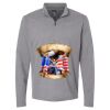 Men's 3-Stripes Quarter-Zip Sweater Pullover Thumbnail