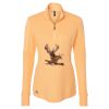 Women's 3-Stripes Quarter-Zip Sweater Pullover Thumbnail