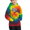 Youth Tie Dye Pullover Hooded Sweatshirt Thumbnail
