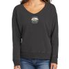 Women's Beach Wash ® Garment Dyed V Neck Sweatshirt Thumbnail