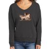 Women's Beach Wash ® Garment Dyed V Neck Sweatshirt Thumbnail