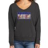 Women's Beach Wash ® Garment Dyed V Neck Sweatshirt Thumbnail