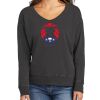 Women's Beach Wash ® Garment Dyed V Neck Sweatshirt Thumbnail