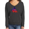 Women's Beach Wash ® Garment Dyed V Neck Sweatshirt Thumbnail