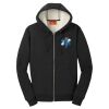 Heavyweight Sherpa Lined Hooded Fleece Jacket Thumbnail
