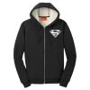 Heavyweight Sherpa Lined Hooded Fleece Jacket Thumbnail