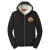 Heavyweight Sherpa Lined Hooded Fleece Jacket Thumbnail