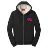 Heavyweight Sherpa Lined Hooded Fleece Jacket Thumbnail