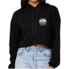 Women's Sponge Fleece Cropped Fleece Hoodie Thumbnail