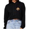 Women's Sponge Fleece Cropped Fleece Hoodie Thumbnail