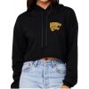 Women's Sponge Fleece Cropped Fleece Hoodie Thumbnail