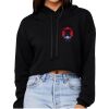 Women's Sponge Fleece Cropped Fleece Hoodie Thumbnail