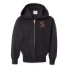 EcoSmart® Youth Full-Zip Hooded Sweatshirt Thumbnail